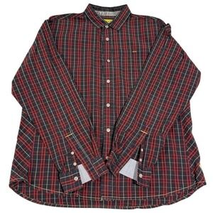 Descendant of Thieves Plaid Shirt Men's XXL Multicolor Limited Edition 558